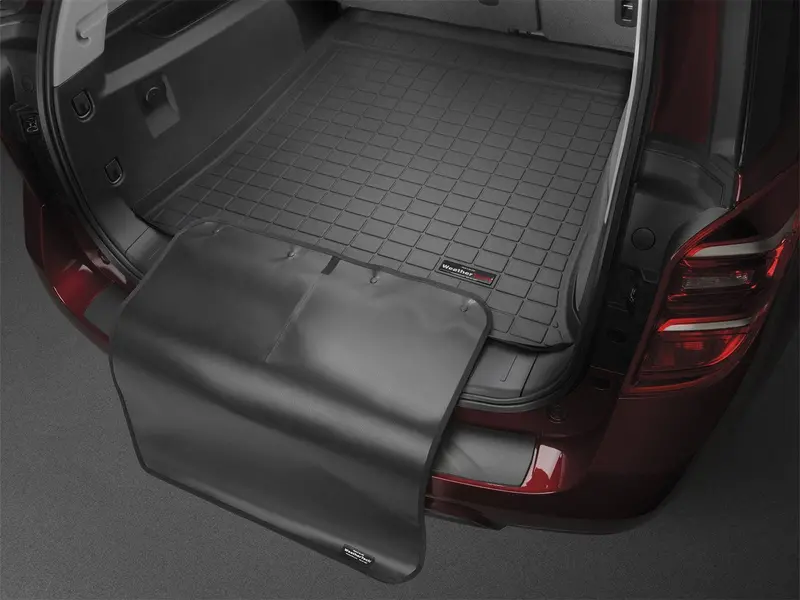 Weathertech 411132Sk Tan Cargo Liner – Includes Bumper Protector And Trim-Specific Net Compatibility 1