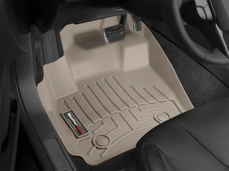 Weathertech 451831 Digitalfit Tan Front Row Floor Liners – Precision-Cut All-Weather Protection 1