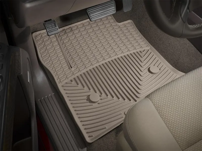 Weathertech W409Tn All-Weather Rear Floor Mats – Tan Color 1