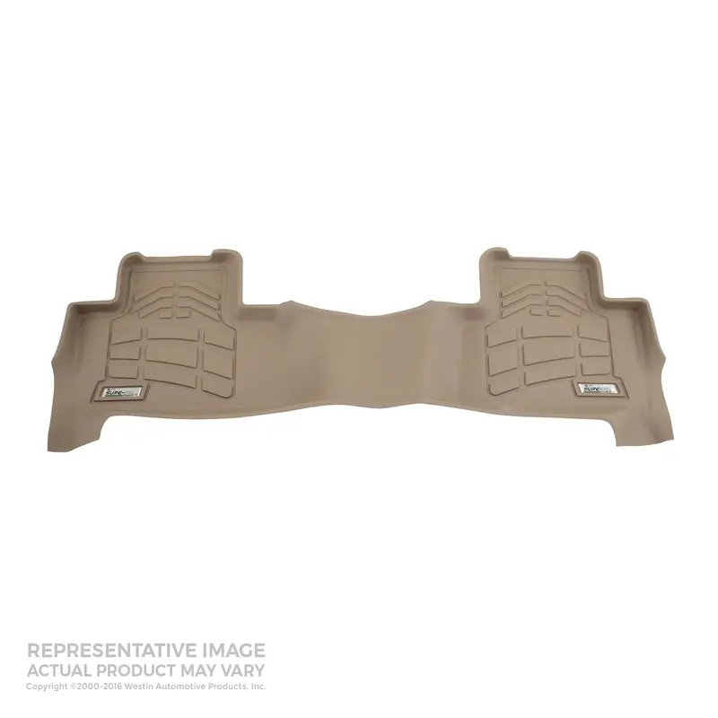 Westin 72-133014 Sure-Fit Tan Rear Floor Liner – Single-Piece Custom Fit 1