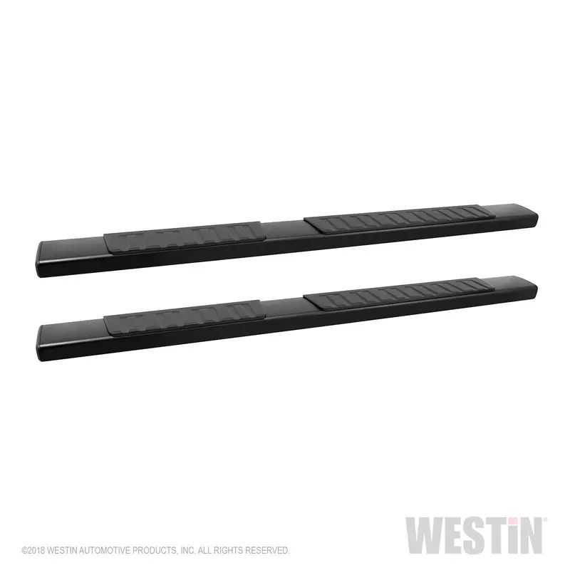 Westin R7 Black Nerf Step Bars With Mounting Hardware – Compatible With Ford Super Cab Trucks 1