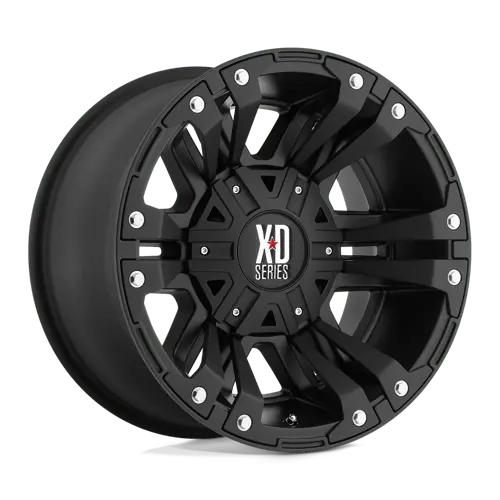 Xd Xd822 17X9 Inch Alloy Wheel – 5X4.5/5.0 Bolt Pattern, Matte Black, +18Mm Offset 1